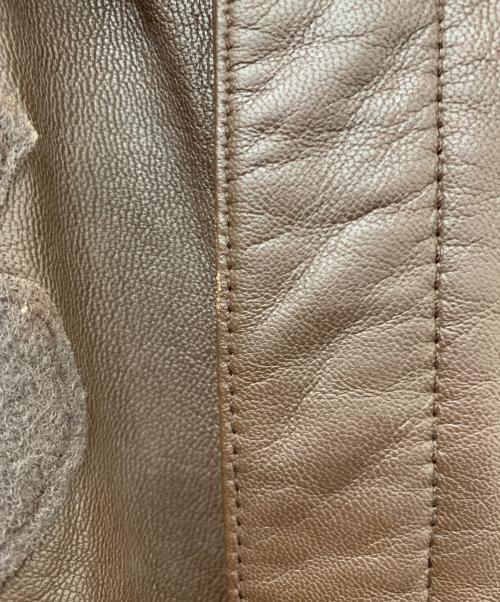 SADDLERY（サドリー）SADDLERY (サドリー) A2フライトジャケット ブラウン サイズ:40Rの古着・服飾アイテム