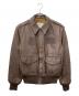 SADDLERY（サドリー）の古着「A2フライトジャケット」｜ブラウン