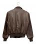 SADDLERY (サドリー) A2フライトジャケット ブラウン サイズ:40R：20000円