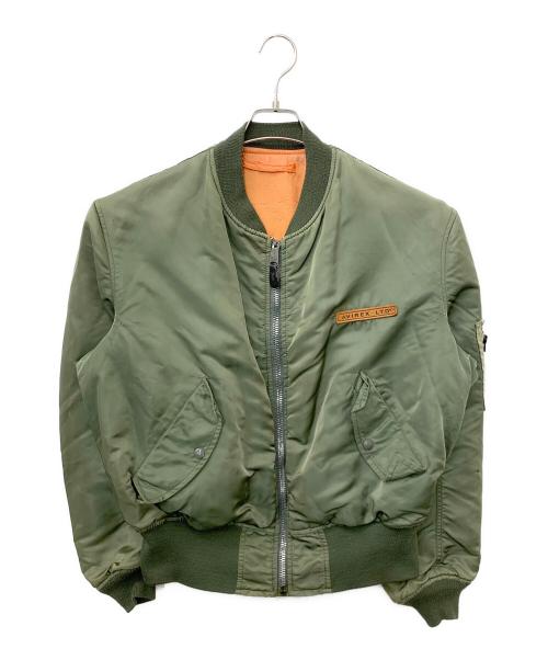 AVIREX（アヴィレックス）AVIREX (アヴィレックス) MA-1ジャケット セージ サイズ:LARGEの古着・服飾アイテム