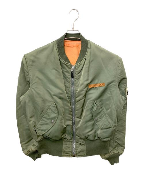 AVIREX（アヴィレックス）AVIREX (アヴィレックス) MA-1ジャケット セージ サイズ:LARGEの古着・服飾アイテム