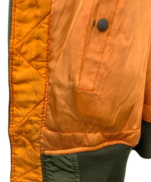 AVIREX（アヴィレックス）AVIREX (アヴィレックス) MA-1ジャケット セージ サイズ:LARGEの古着・服飾アイテム