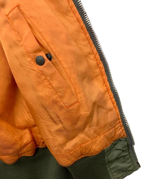 AVIREX（アヴィレックス）AVIREX (アヴィレックス) MA-1ジャケット セージ サイズ:LARGEの古着・服飾アイテム