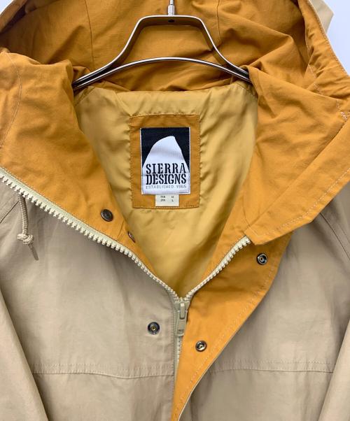 SIERRA DESIGNS（シエラデザインズ）SIERRA DESIGNS (シエラデザインズ) 60/40ロングマウンテンフードジャケット ベージュ サイズ:Lの古着・服飾アイテム