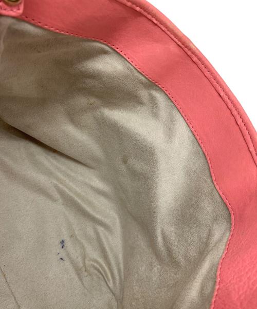 JIMMY CHOO（ジミーチュウ）JIMMY CHOO (ジミーチュウ) スタッズトートバッグ ピンクの古着・服飾アイテム