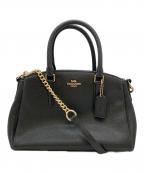 COACHコーチ）の古着「2WAYバッグ」｜ブラック