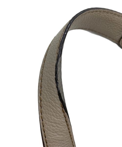 FURLA（フルラ）FURLA (フルラ) 巾着ショルダーバッグ ベージュの古着・服飾アイテム