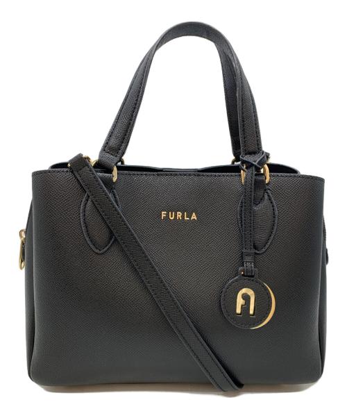 FURLA（フルラ）FURLA (フルラ) 2WAYバッグ ブラックの古着・服飾アイテム