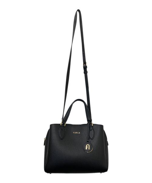 FURLA（フルラ）FURLA (フルラ) 2WAYバッグ ブラックの古着・服飾アイテム