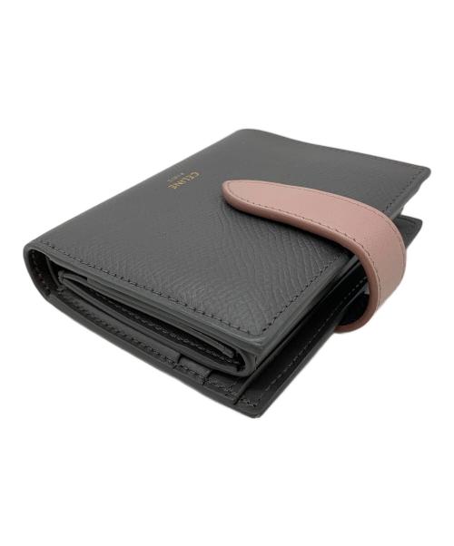 CELINE（セリーヌ）CELINE (セリーヌ) コンパクトウォレット グレーの古着・服飾アイテム