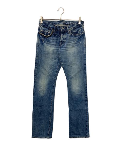 Hysteric Glamour（ヒステリックグラマー）Hysteric Glamour (ヒステリックグラマー) デニムパンツ ブルー サイズ:W29/L32の古着・服飾アイテム