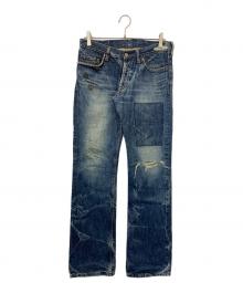 Thee Hysteric XXX（ジィ ヒステリックトリプルエックス）の古着「デニムパンツ」｜ブルー