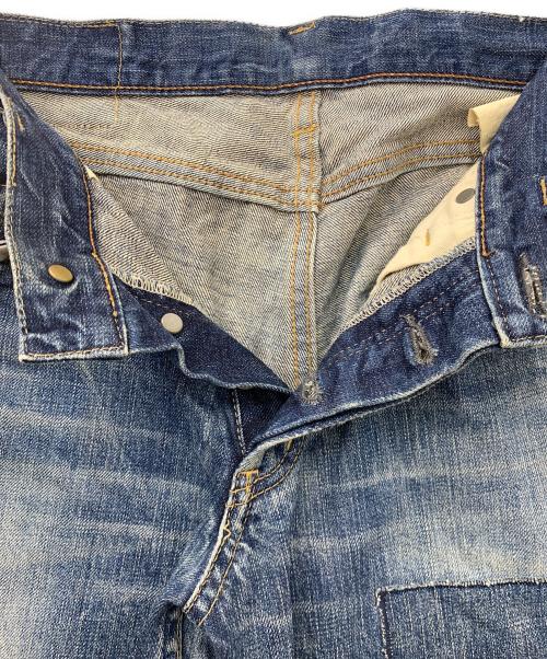 Thee Hysteric XXX（ジィ ヒステリックトリプルエックス）Thee Hysteric XXX (ジィ ヒステリックトリプルエックス) デニムパンツ ブルー サイズ:Sの古着・服飾アイテム