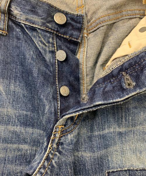 Thee Hysteric XXX（ジィ ヒステリックトリプルエックス）Thee Hysteric XXX (ジィ ヒステリックトリプルエックス) デニムパンツ ブルー サイズ:Sの古着・服飾アイテム