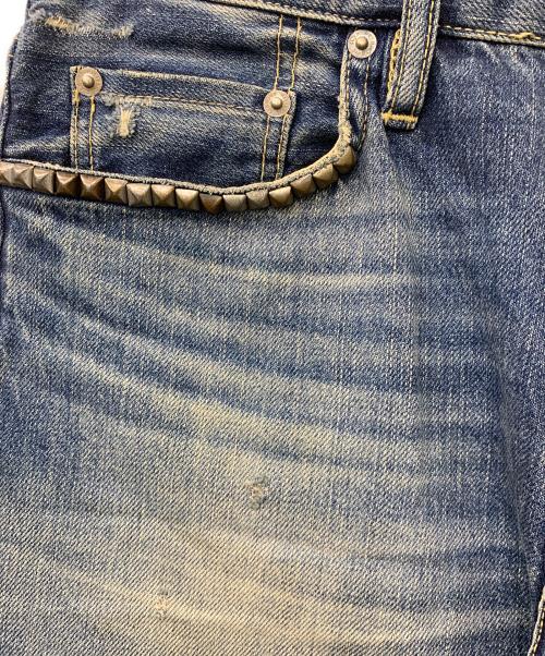 Hysteric Glamour（ヒステリックグラマー）Hysteric Glamour (ヒステリックグラマー) ダメージデニムパンツ インディゴ サイズ:W29/L32の古着・服飾アイテム