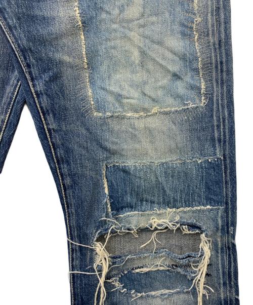 Hysteric Glamour（ヒステリックグラマー）Hysteric Glamour (ヒステリックグラマー) ダメージデニムパンツ インディゴ サイズ:W29/L32の古着・服飾アイテム