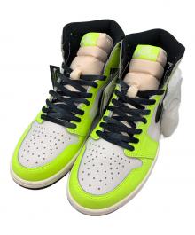 NIKE（ナイキ）の古着「Air Jordan 1 High OG "Volt/Visionaire"」｜イエロー×ホワイト