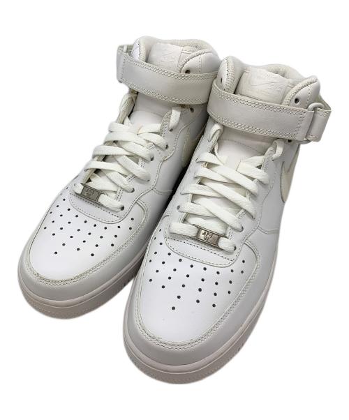 NIKE（ナイキ）NIKE (ナイキ) AIR FORCE 1 MID 07 ホワイト サイズ:27.5の古着・服飾アイテム