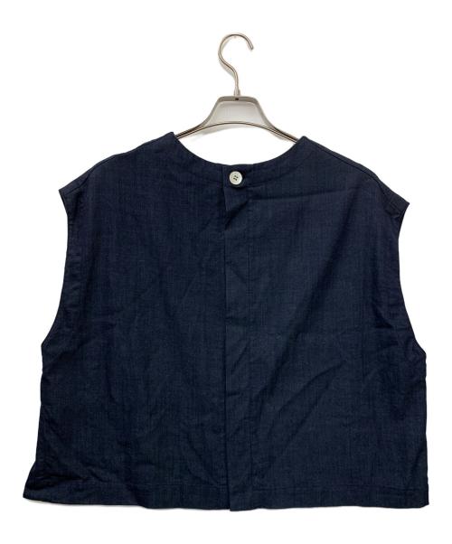BEARDSLEY（ビアズリー）BEARDSLEY (ビアズリー) ショートベスト インディゴ サイズ:1の古着・服飾アイテム