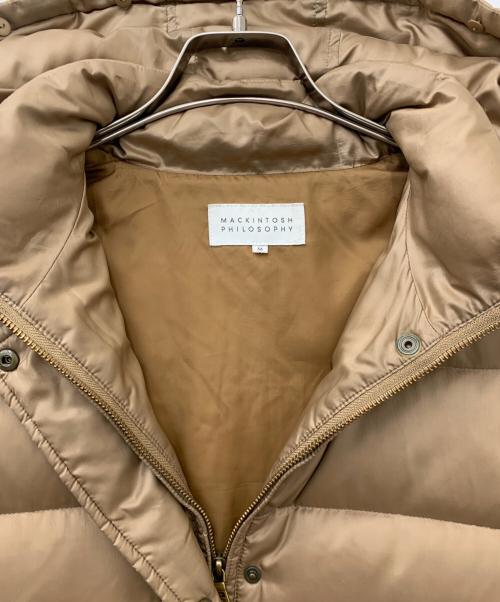 MACKINTOSH PHILOSOPHY（マッキントッシュ フィロソフィー）MACKINTOSH PHILOSOPHY (マッキントッシュ フィロソフィー) ダウンコート ブラウン サイズ:36の古着・服飾アイテム