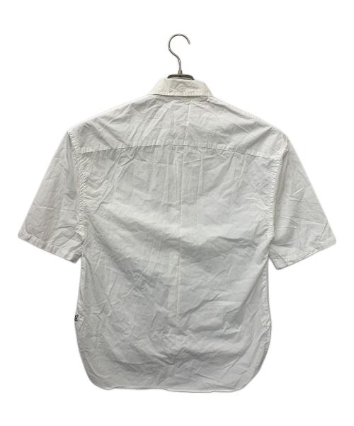 MADISON BLUE（マディソンブルー）MADISON BLUE (マディソンブルー) オーバーサイズ ハーフスリーブ シャツ ホワイト サイズ:00の古着・服飾アイテム