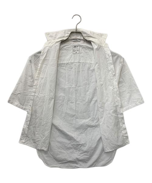 MADISON BLUE（マディソンブルー）MADISON BLUE (マディソンブルー) オーバーサイズ ハーフスリーブ シャツ ホワイト サイズ:00の古着・服飾アイテム