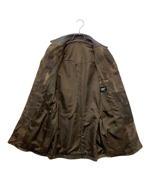 TORNADO MART（トルネードマート）TORNADO MART (トルネードマート) ラムレザージャケット ブラウン サイズ:Mの古着・服飾アイテム