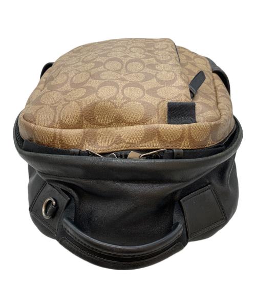 COACH（コーチ）COACH (コーチ) リュック ベージュ×ブラックの古着・服飾アイテム