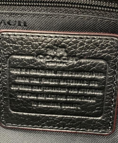 COACH（コーチ）COACH (コーチ) キャニオンデニムキルトショルダーバッグ ブルー×ブラックの古着・服飾アイテム