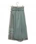 FRAY ID (フレイ アイディー) プリーツコンビスカート グリーン：5000円