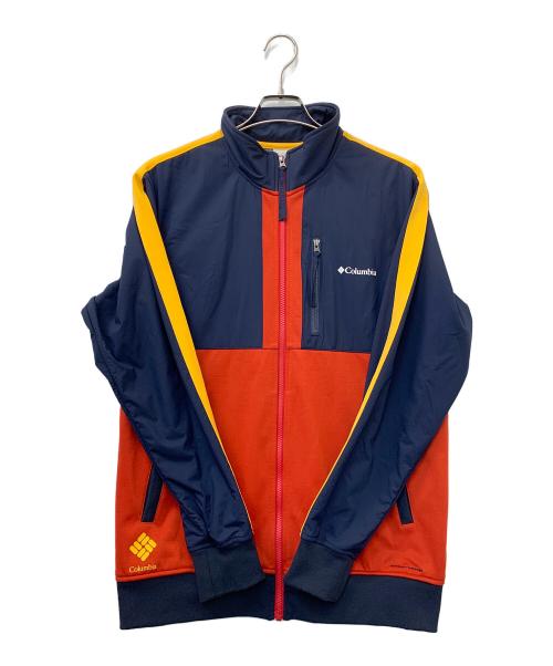 Columbia（コロンビア）Columbia (コロンビア) ルースターレンジジャケット ネイビー×レッド サイズ:Lの古着・服飾アイテム