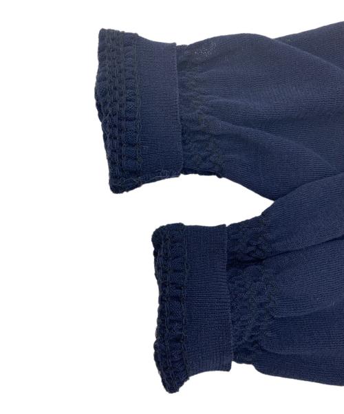 TOMORROW LAND tricot（トゥモローランド トリコ）TOMORROW LAND tricot (トゥモローランド トリコ) 薄手カーディガン ネイビー サイズ:Sの古着・服飾アイテム