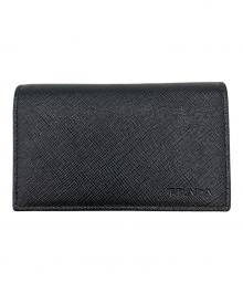 PRADA（プラダ）の古着「カードケース」｜ブラック