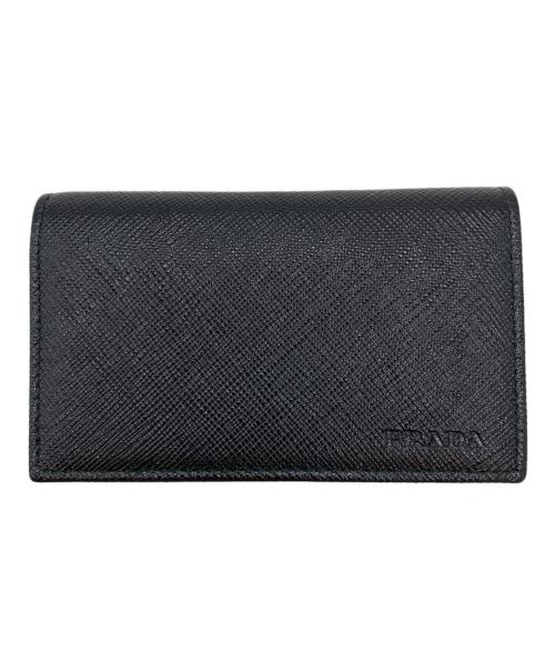 PRADA（プラダ）PRADA (プラダ) カードケース ブラックの古着・服飾アイテム