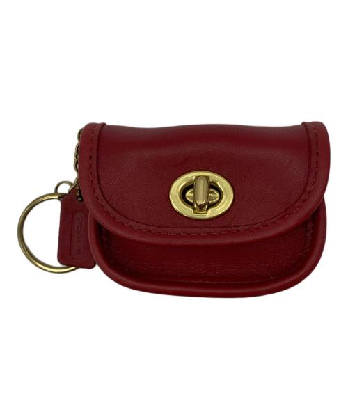 COACH（コーチ）COACH (コーチ) コインケース レッドの古着・服飾アイテム