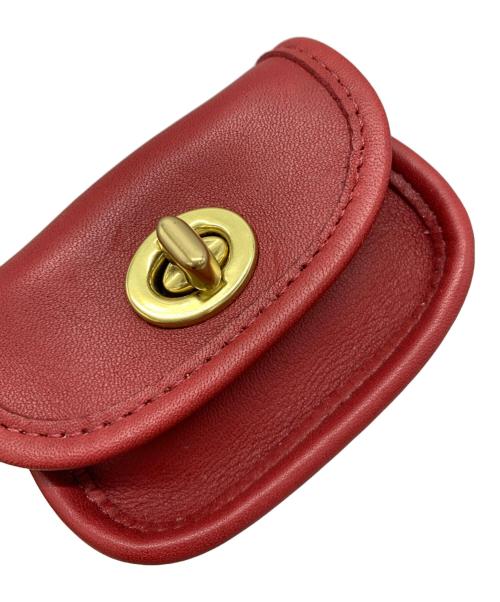 COACH（コーチ）COACH (コーチ) コインケース レッドの古着・服飾アイテム