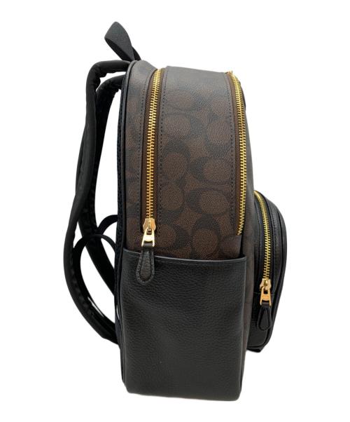 COACH（コーチ）COACH (コーチ) コート バックパック シグネチャー キャンバス ブラウンの古着・服飾アイテム