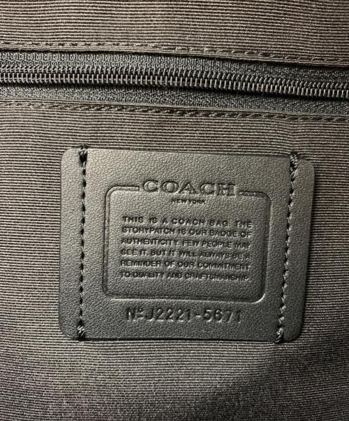 COACH（コーチ）COACH (コーチ) コート バックパック シグネチャー キャンバス ブラウンの古着・服飾アイテム