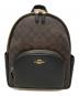 COACH（コーチ）の古着「コート バックパック シグネチャー キャンバス」｜ブラウン