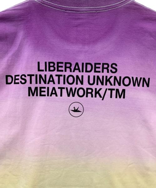Liberaiders（リベレイダース）Liberaiders (リベレイダース) 半袖カットソー パープル サイズ:Mの古着・服飾アイテム