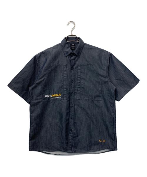 OAKLEY（オークリー）OAKLEY (オークリー) 半袖シャツ インディゴ サイズ:Lの古着・服飾アイテム