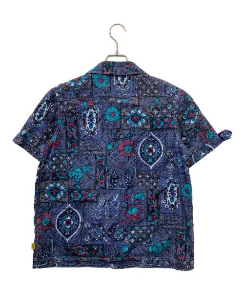 stussy（ステューシー）stussy (ステューシー) アロハシャツ ブルー サイズ:Sの古着・服飾アイテム