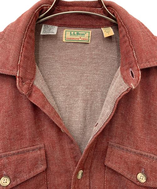 L.L.Bean（エルエルビーン）L.L.Bean (エルエルビーン) TIMBERLINE SHIRT レッド サイズ:Lの古着・服飾アイテム