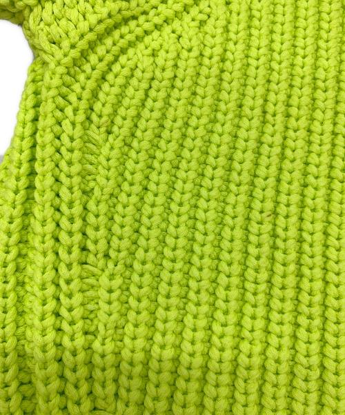 DIESEL（ディーゼル）DIESEL (ディーゼル) 厚手ニット イエロー サイズ:Sの古着・服飾アイテム