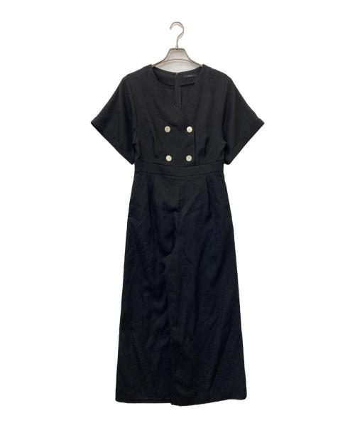 allureville（アルアバイル）allureville (アルアバイル) オールインワン ブラック サイズ:2の古着・服飾アイテム