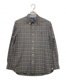 RALPH LAUREN（ラルフローレン）の古着「チェックシャツ」｜グレー