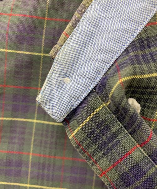 RALPH LAUREN（ラルフローレン）RALPH LAUREN (ラルフローレン) チェックシャツ グレー サイズ:Lの古着・服飾アイテム