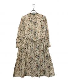 TSUHARU by samansa Mos2（ツハル バイ サマンサモスモス）の古着「長袖ワンピース」｜ベージュ