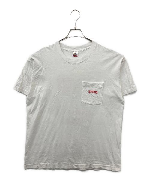 FRUIT OF THE LOOM（フルーツオブザルーム）FRUIT OF THE LOOM (フルーツオブザルーム) Marlboro (マルボロ) 90's バックプリントTシャツ ホワイト サイズ:XLの古着・服飾アイテム