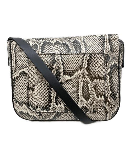 IACUCCI（イアクッチ）IACUCCI (イアクッチ) ショルダーバッグ ホワイト×ブラックの古着・服飾アイテム